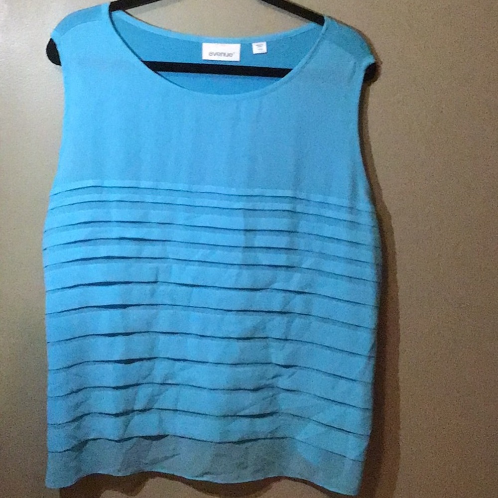 Ladies Sleeveless Tiered Dressy Tank Style Top 18/20
